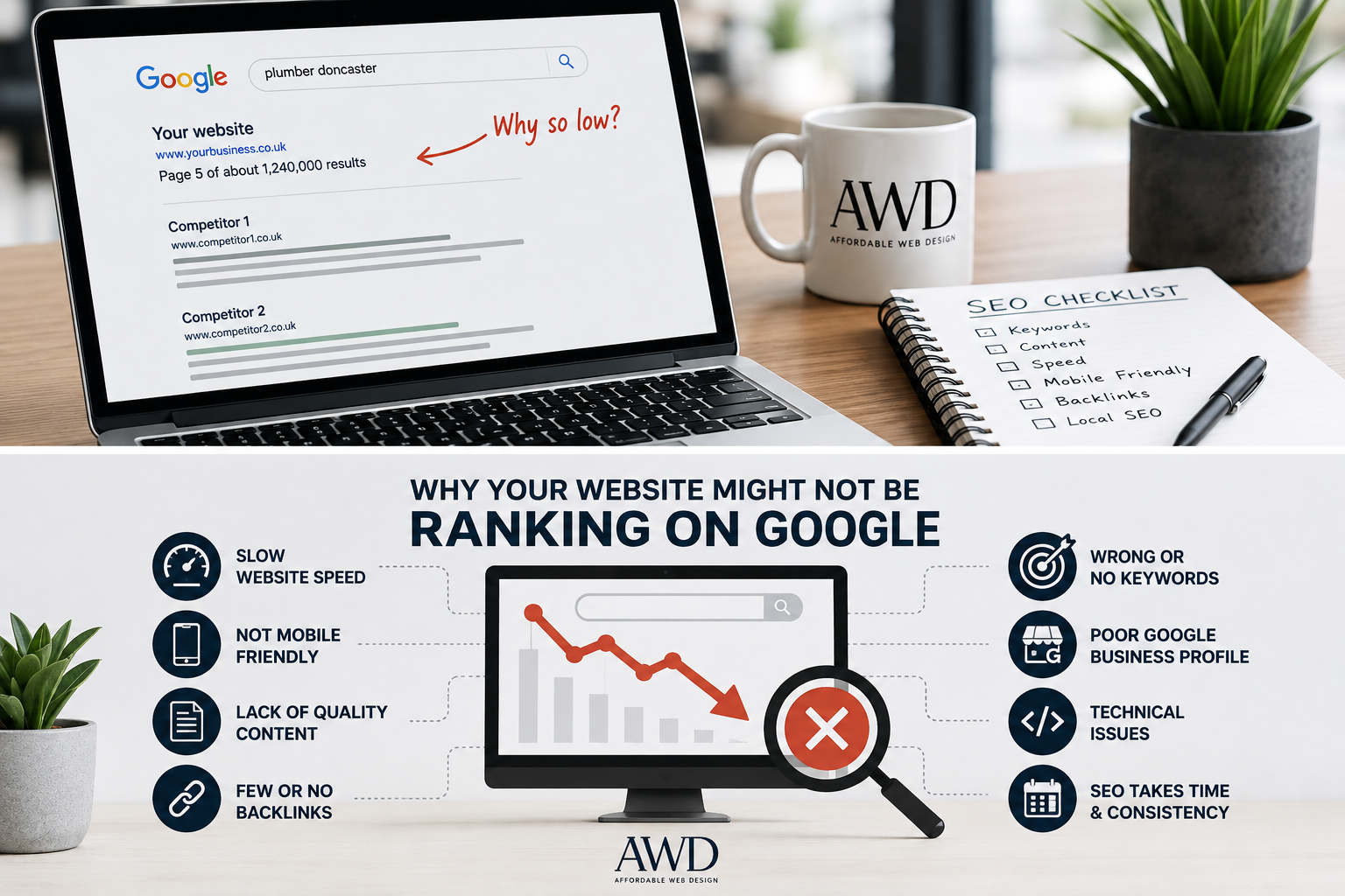 Why Isn’t My Website Ranking on Google?